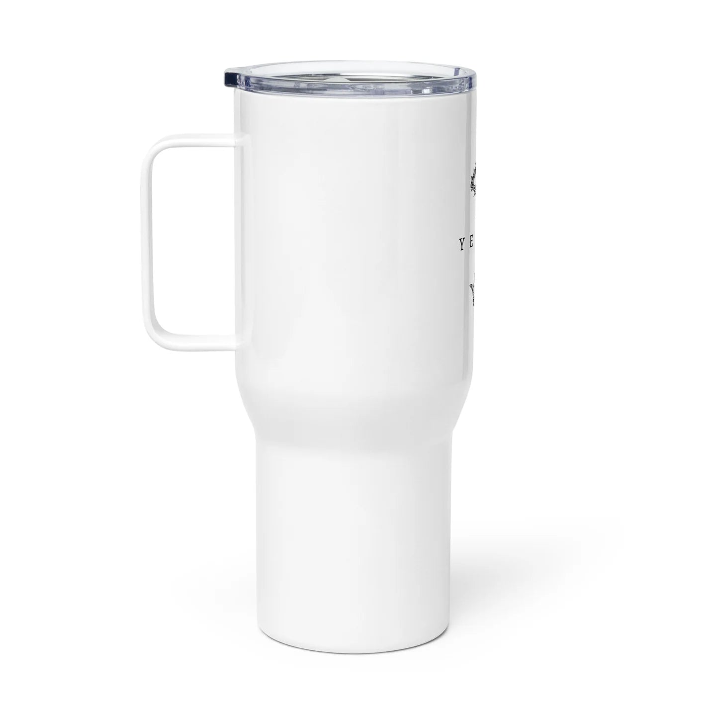 Yeshua the King Travel Mug with Handle