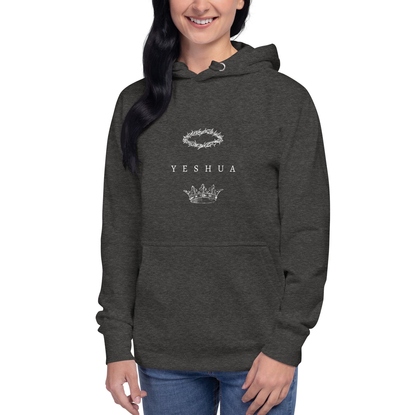 Yeshua: Overcomer Unisex Hoodie (Dark Colors)