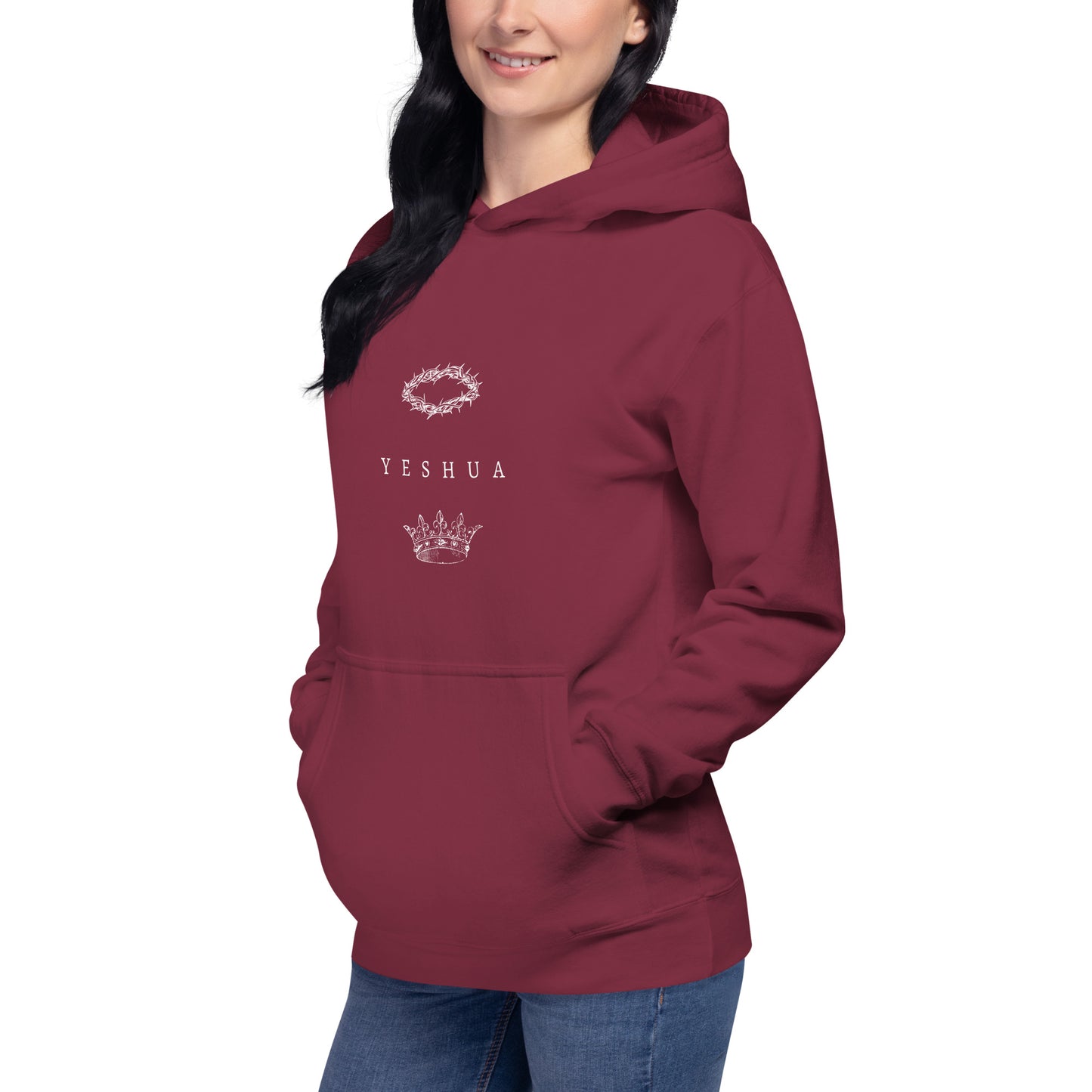 Yeshua: Overcomer Unisex Hoodie (Dark Colors)